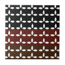 Rayas de color Patrón floral geométrico