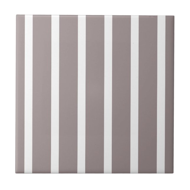 Azulejo Rayas Delgadas Gruesas Gris Blanco (Frente)