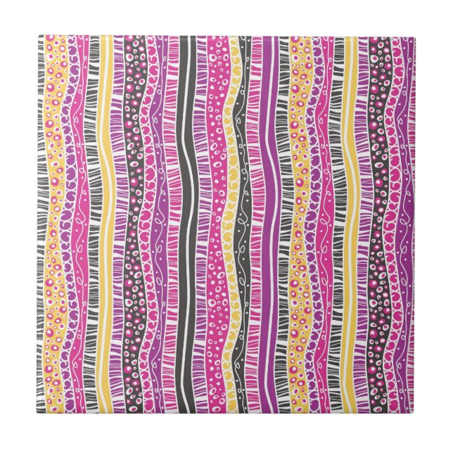 Azulejo Rayas Funky (Frente)