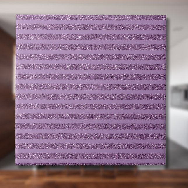 Azulejo Rayas horizontales de estilo de purpurina de mora  (Subido por el creador)