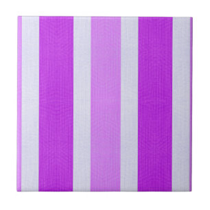 Azulejo Rayas moradas y blancas