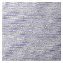 Rayas Purpurinas moradas glitzy plateadas