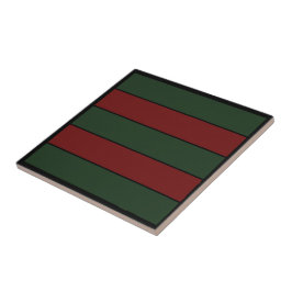 Azulejo Rayas Verdes y Rojas de Navidad Clásicas