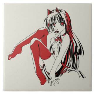 Azulejo RBP, Neko la chica gato anime sexy furry