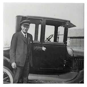 Azulejo Real Photo Antiguo Car