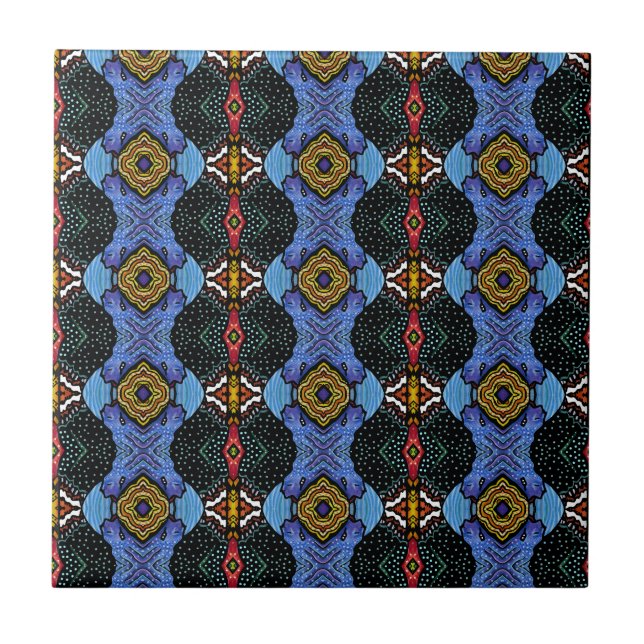 Azulejo Realeza vibrante (Frente)