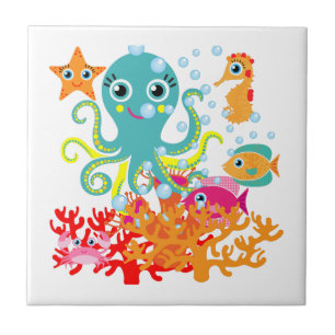 Azulejo Recepción al océano