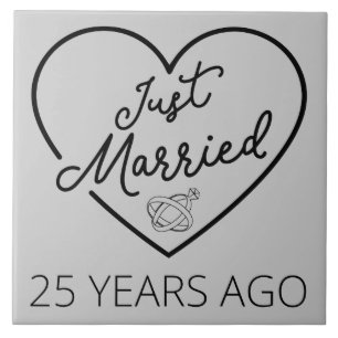 Azulejo Recién Casados Hace 25 Años III