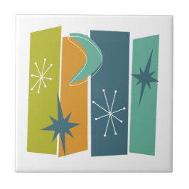 Azulejo Rectángulos de la era atómica Estrellas de Boomera