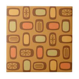 Azulejo Rectángulos redondeados de MCM de medio siglo Ochr