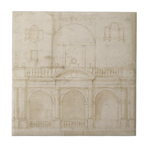 Azulejo Recto: Diseño arquitectónico (chalet Madama)