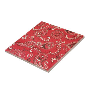 Azulejo Red Bandana
