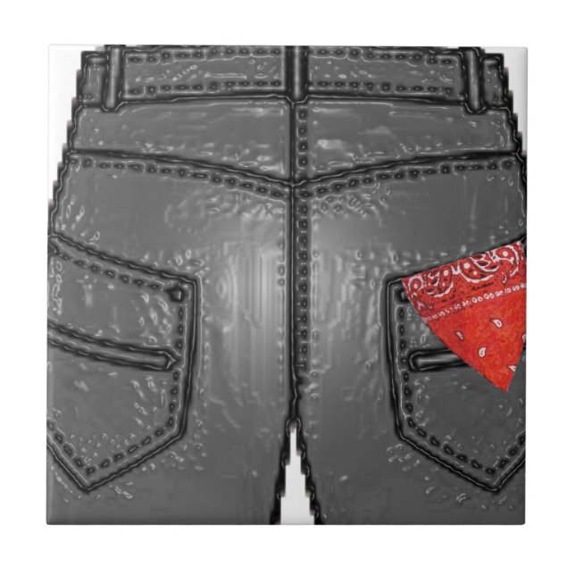 Azulejo Red Right Hanky (Frente)