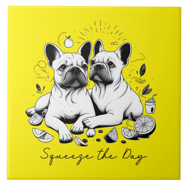 Azulejo Reducir el día (Frente)