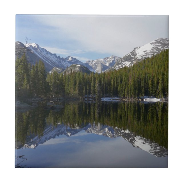 Azulejo Reflejo del lago Bear II (Frente)