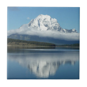 Azulejo Reflejo del Monte Moran en Grand Teton