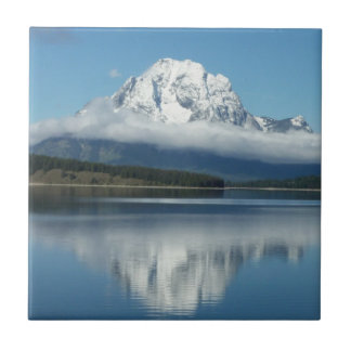 Azulejo Reflejo del Monte Moran en Grand Teton
