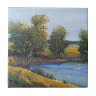 Azulejo Reflejo II del árbol