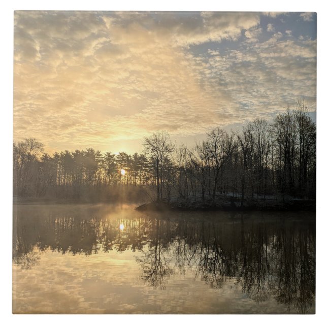 Azulejo Reflexiones del amanecer (Frente)