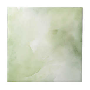 Azulejo Reforma de cocina y baño con acuarela verde claro