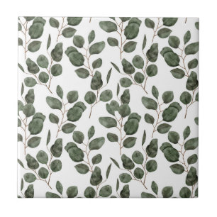 Azulejo Reforma de cocina y baño con vegetación de eucalip