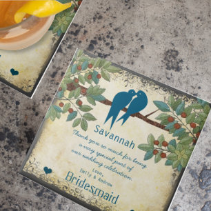 Azulejo Regalo de agradecimiento a la dama de honor Pájaro