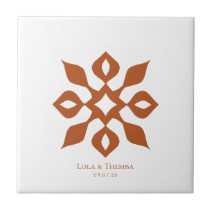 Azulejo Regalo de Boda Elegante y Atento