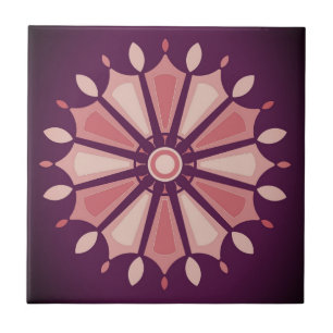 AZULEJO REGALO DE FLOR PARA MAMÁ HERMANA HIJA MAESTRA AMIG