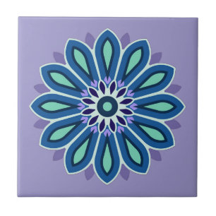 AZULEJO REGALO DE FLOR PARA MAMÁ HIJA HERMANA AMIGA MAESTR