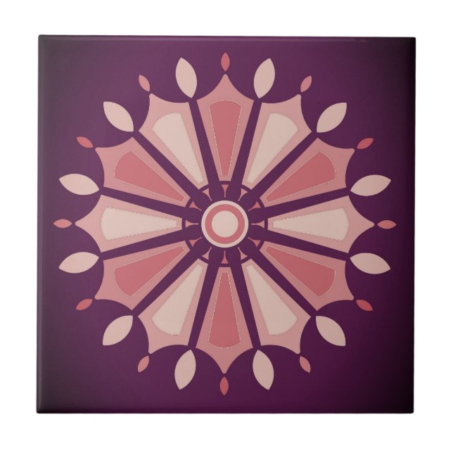 AZULEJO REGALO DE FLORES PARA LA MAESTRA HIJA HERMANA AMIG (Frente)