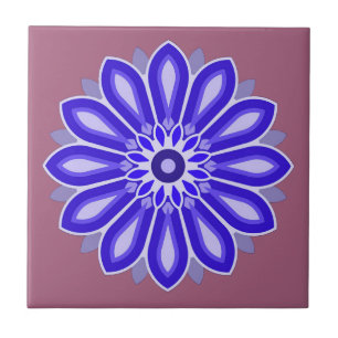AZULEJO REGALO DE FLORES PARA LA MAESTRA HIJA HERMANA AMIG