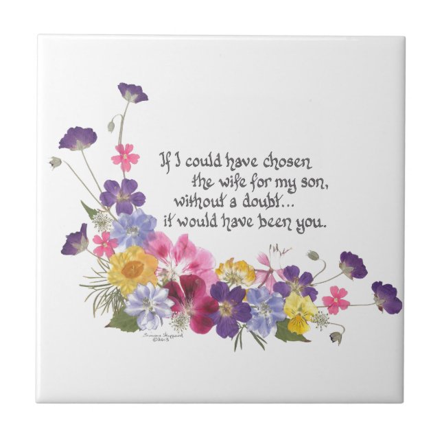 Azulejo Regalo de la nuera (Frente)