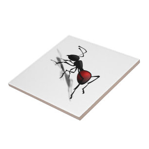 Azulejo Regalo de mosaico de cerámica de hormiga