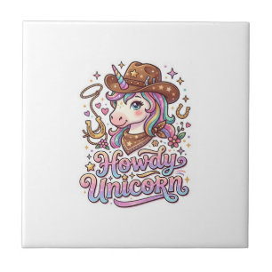 Azulejo Regalo de Unicornio Cómo Unicornio Idea de Pegatin