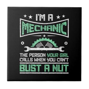 Azulejo Regalo Divertido para Mecánicos Regalo de Humor pa