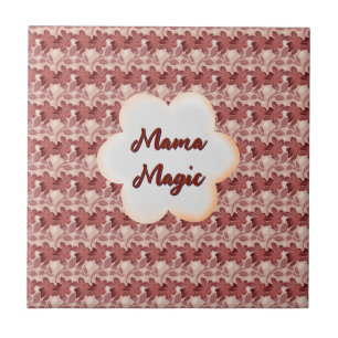 Azulejo Regalo floral personalizado y hecho a medida para 