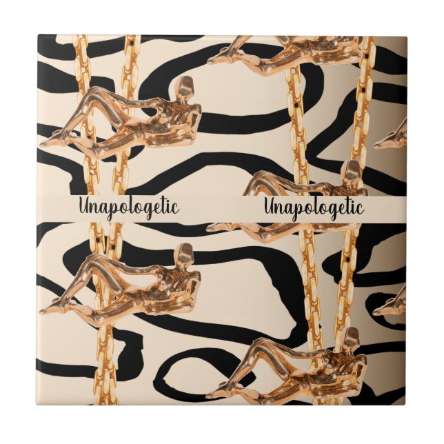 Azulejo Regalo personalizado para cumpleaños, novia, Boda (Frente)