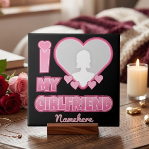 Azulejo Regalo Personalizado Te Amo Novia – Agrega Foto y