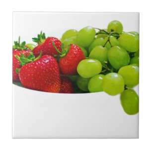 Azulejo Regalos de destino de ensaladas de frutas saludabl
