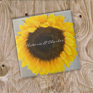 Azulejo Regalos de girasol