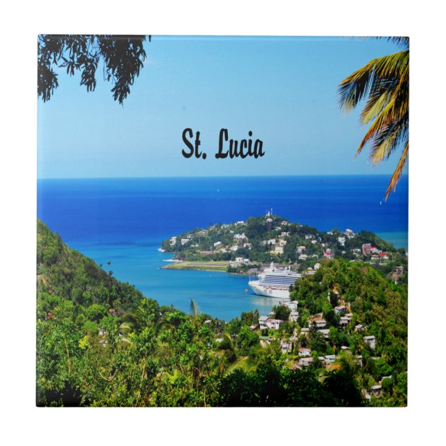 Azulejo Regalos del Caribe (Frente)