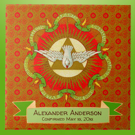 Azulejo Regalos del Espíritu Santo (BK 026) Mosaico cerámi