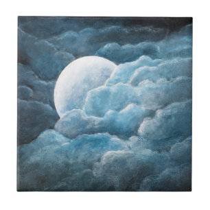 Azulejo regalos, místicos, lunares, lunares, mágicos, cele