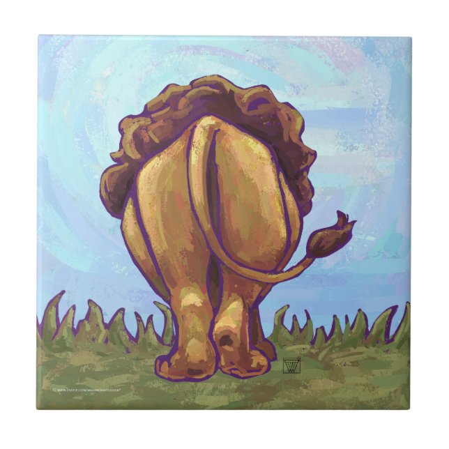 Azulejo Regalos y accesorios de león (Frente)