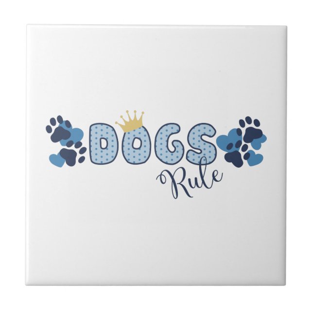 Azulejo Regla de los perros (Frente)