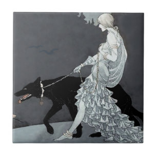 Azulejo “Reina de la Noche” de Marjorie Miller
