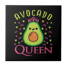 Reina del Aguacate Adorable con Corazón Chica Keto