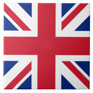 Azulejo Reino Unido Bandera Union Jack de las colonias bri