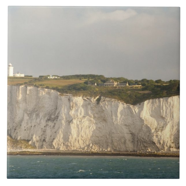 Azulejo Reino Unido, Dover. Los famosos acantilados blanco (Frente)
