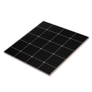 Azulejo Rejilla de plata de medianoche